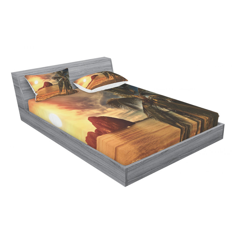Microfiber Sheet Set, Full Sheet Set with Fitted Sheet