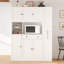 Garde-manger autoportant avec armoire latérale, tablettes de porte et tiroir-2122834570-2122834571