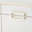 Palm Gate Media Cabinet - Cloud White