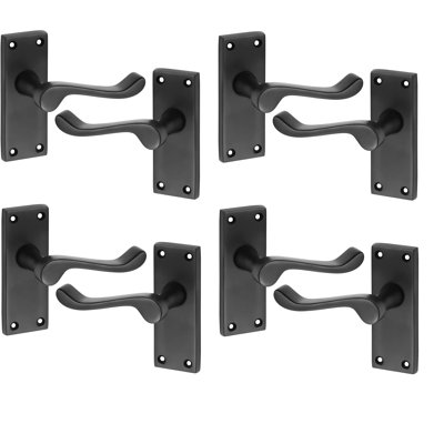   Scroll Lever Latch Door Handles