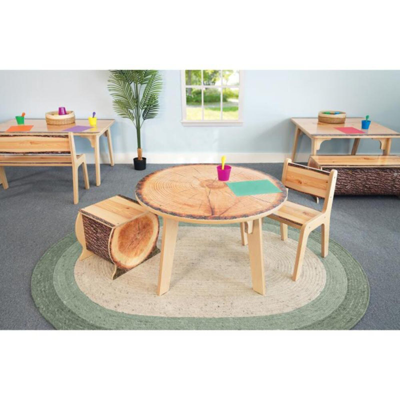 Table d'activités réglable pour 4 étudiants, H 22 po x L 35 po x l 35 po