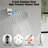 Modern Wall Mount Single Handle Shower Faucet-114805226