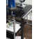 Cecilio One Shelf Two Tone Metal and Glass End Table