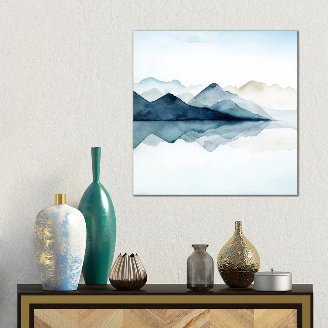 Glacial I von Grace Popp - Galerie-verpackte Leinwand Giclée auf Leinwand