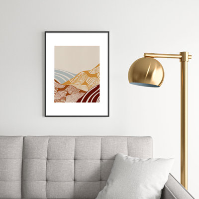 Vintage Mountains 03 - reproduction de cadre photo simple