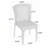 FARLEY STACKING SIDECHAIR,Set of 2,KD-2012920992