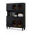 Black Solid Wood Sideboard