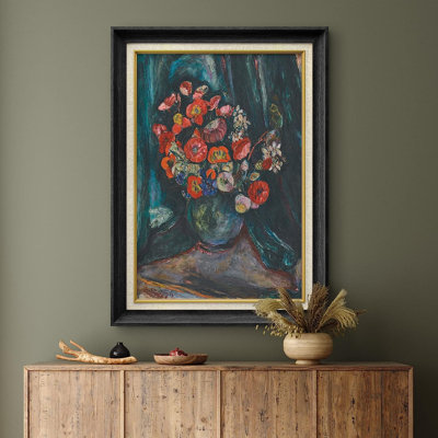 " Red Poppy Daisy Flower "