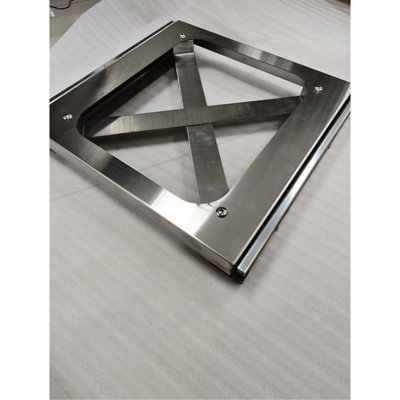 Black Gas Cylinder Pallet Made Of 304# Stainless Steel With Soft Close Pull Out Drawer, Applicable For Models 6B01, 4B03 And 6B04, Silver Color, 13.99 In Depth, Width, 2.05 Height, 3.99 Lb Weight