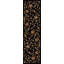 Tapis oriental noir Nordin-500143984