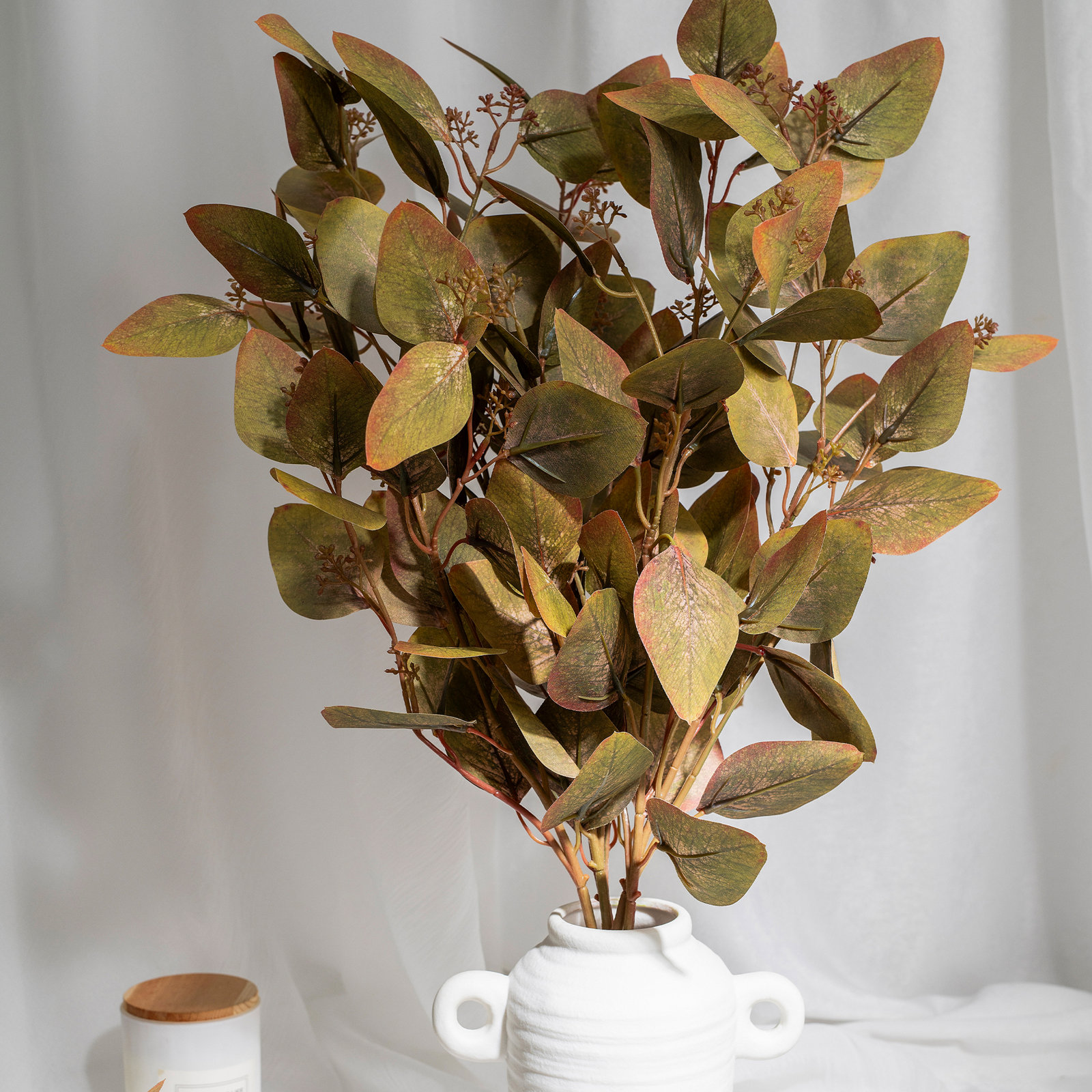 Audet 28" Eucalyptus Branch, Yellow Green