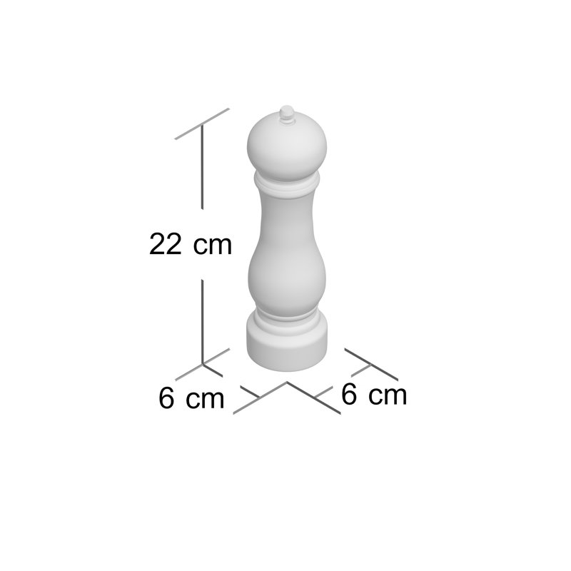 Brand No Salt And Pepper Shaker Set, 22cm H x 6cm W x 6cm D