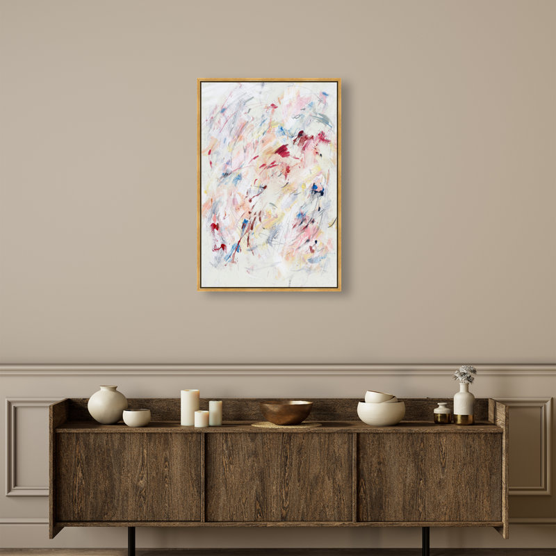 Is It Love Print by Oliver Gal, 46"H x 31"W, Gold Floater Frame