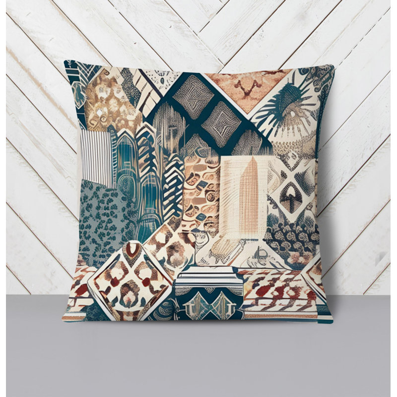 Throw Pillow, Pillow Cover Only - No Insert, 16"H x 16"W