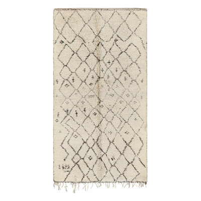 One-of-a-Kind 6'2”x11'6” Hand Knotted Area Rug