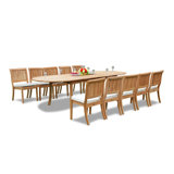 Arbor Outdoor 11 - Piece Teak Dining Set