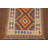 Geometric Kilim Oriental Wool Rug 3x4