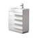 Fresca Livello 24" Single Sink Bathroom Vanity Set