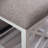 Eugene Emma 36" Nesting Rolling Desk with Upholstered Stool