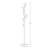 Rosale Stainless Steel Freestanding 6 - Hook Coat Rack