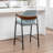 Devane Upholstered Counter Stool With Armrest-123161724