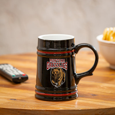 University of Montana Ceramic Stein Cup, 24oz
