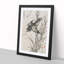 Flying Bird by Kono Bairei - Picture Frame Painting Print-55576217-55576213
