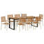 9 Piece Garden Dining Set-1918401265