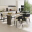 Leather Dining Chairs Upholstered Soft Padded Seat Side Chairs Armchairs For Kitchen Dining Living Room-1583313252