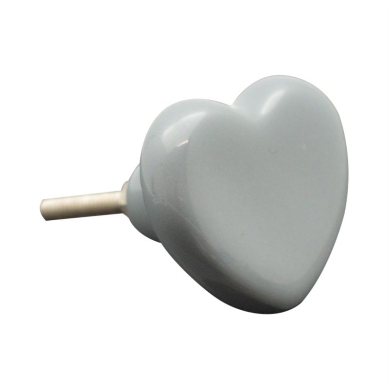 Nicola Spring - Ceramic Cabinet Knobs, Grey