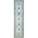 Transitional One-of-a-Kind Runner 2'7" X 9'7" Hand Knotted Area Rug
