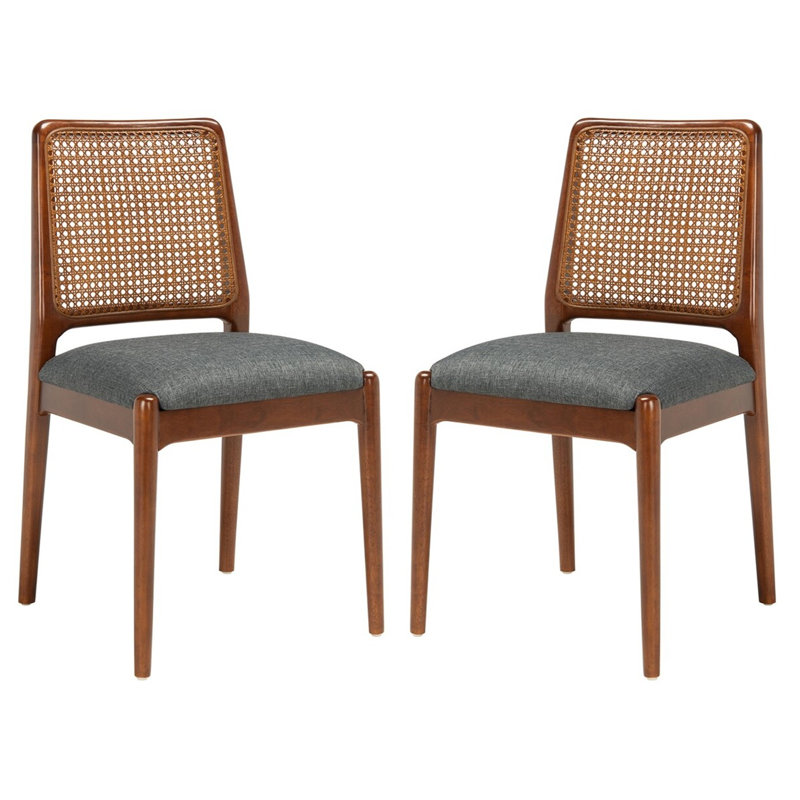 Chaise d'appoint Molinari, Brun / gris