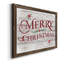 «Merry Christmas», reproduction d'art textuel sur toile-354332563-354332561