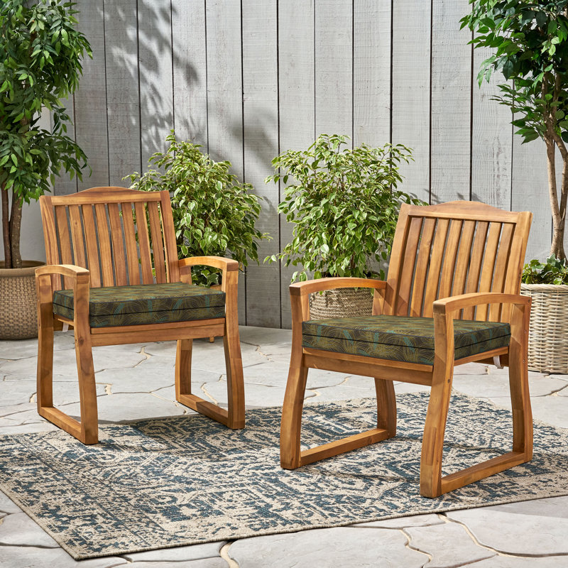 Outdoor Cushion Cover, 5" H x 25" W x 25" D