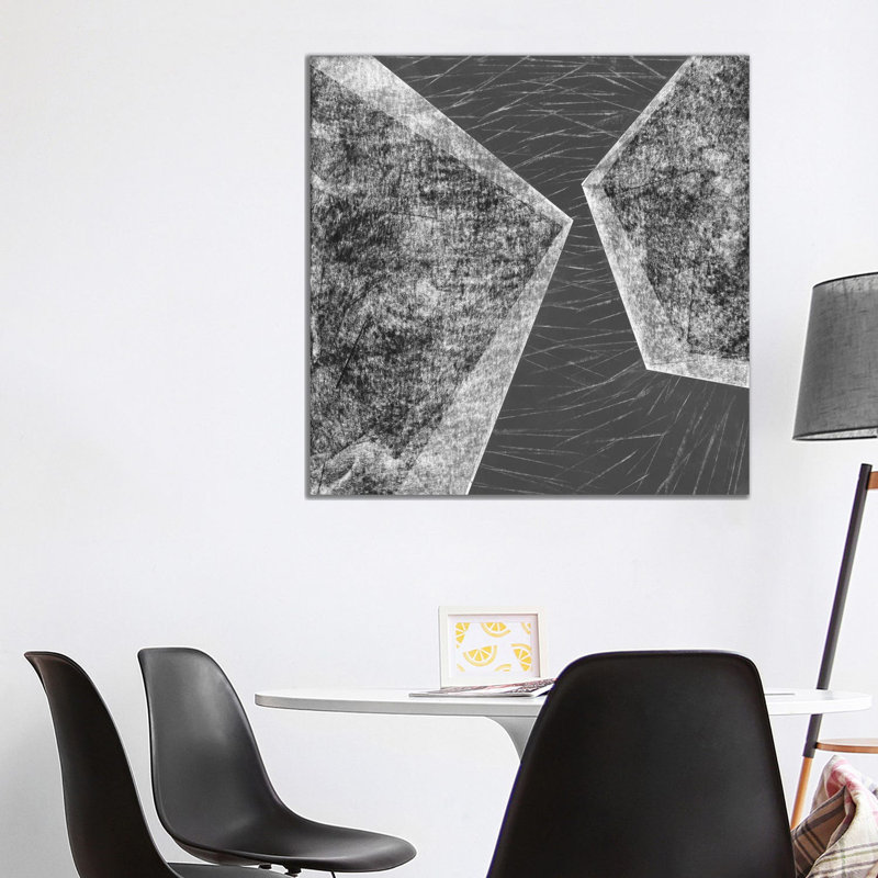 Orchestrated Geometry III by Sharon Chandler - Wrapped Canvas Print, 93.98 cm H x 93.98 cm W x 1.91 cm D