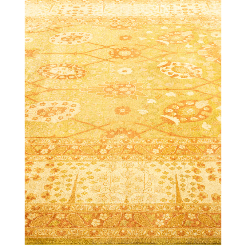 Classic One-of-a-Kind 6' 1" X 9' 4" Hand Knotted Area Rug
