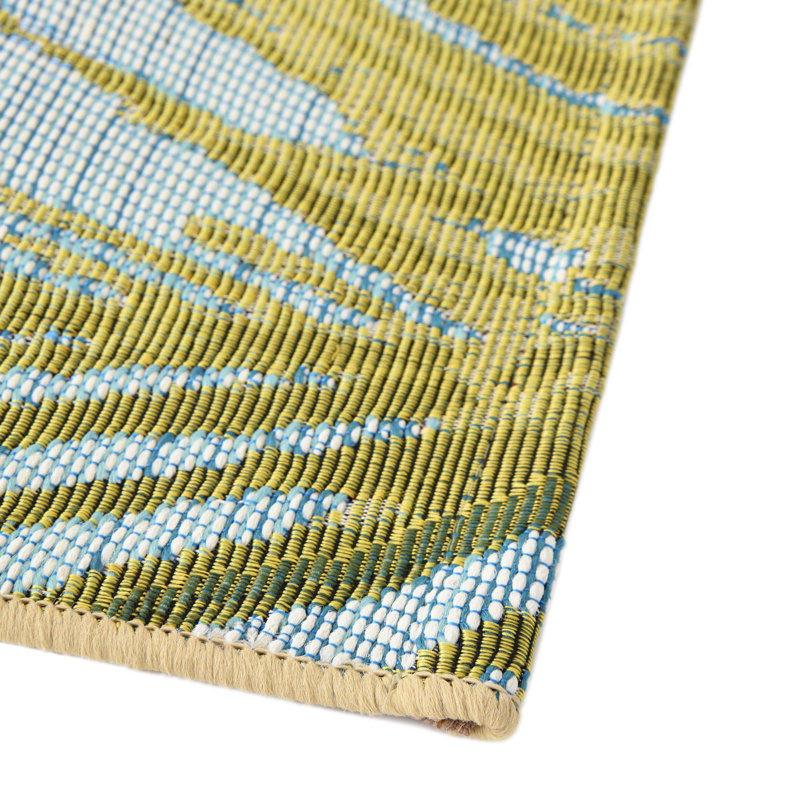 Multi Provincetown Indoor/Outdoor Coastal Rug, Runner 2' x 6'