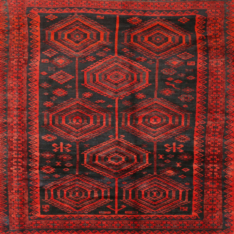 Southwestern Indoor Rug, Round 5'