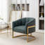 Fauteuil demi-tonneau rembourré l 30 po Romy-1182314357