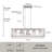 Elutheria 5-Light Adjustable Dimmable Kitchen Island Chandelier with Glass Shades