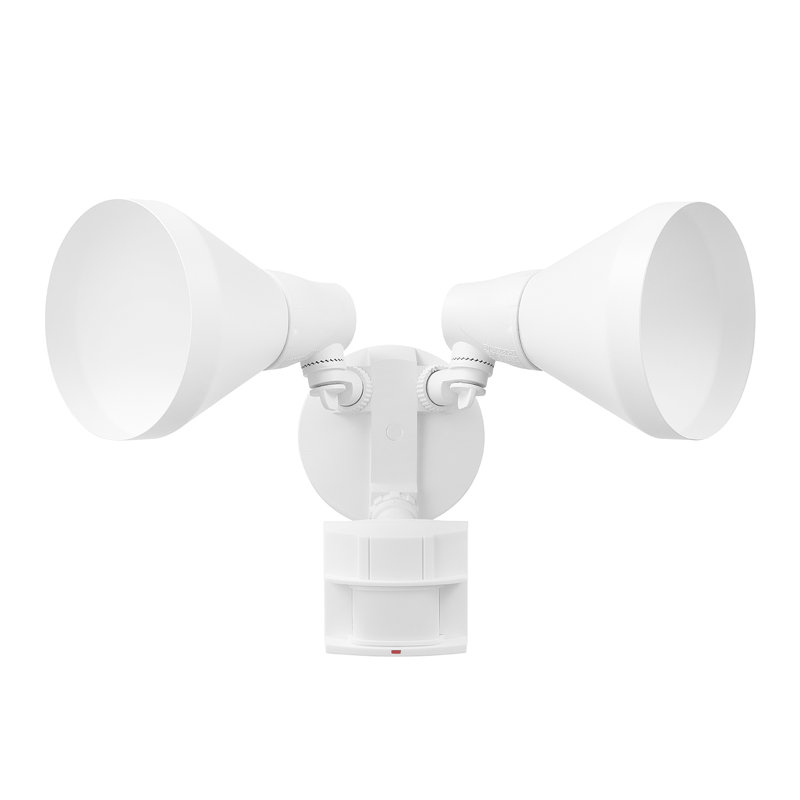 Motion 2 - Head Hardwired Outdoor Security Flood Light with Motion Sensor