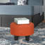 Pouf d'appoint rond rembourré de 31,5 cm-576713446