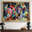 Esquisse pour composition II - Wassily Kandinsky - Toile tendue avec châssis, 1909 - 1910-1469687877-1469687879-1469687885