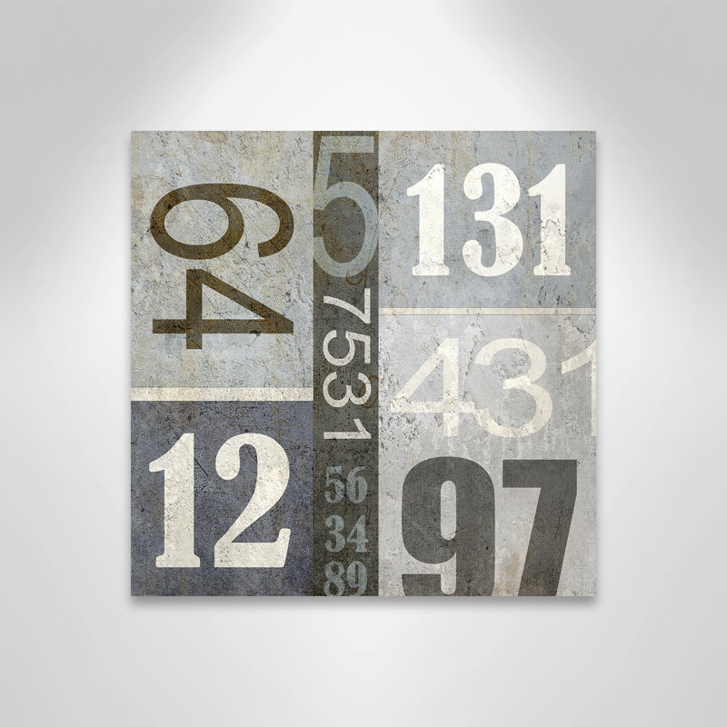 Art sur toile juvénile, H 16 po x l 16 po x P 1,5 po
