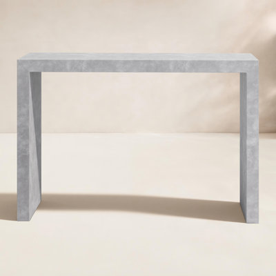 Lionel 47'' Concrete Outdoor Buffet & Console Table