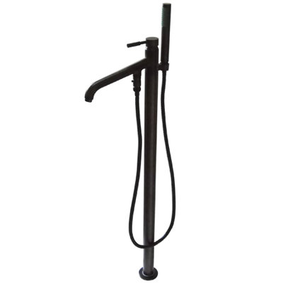 Concord Single Handle Floor Mount Roman Tub Faucet Trim