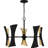 Betties 10-Light Matte Black Chandelier