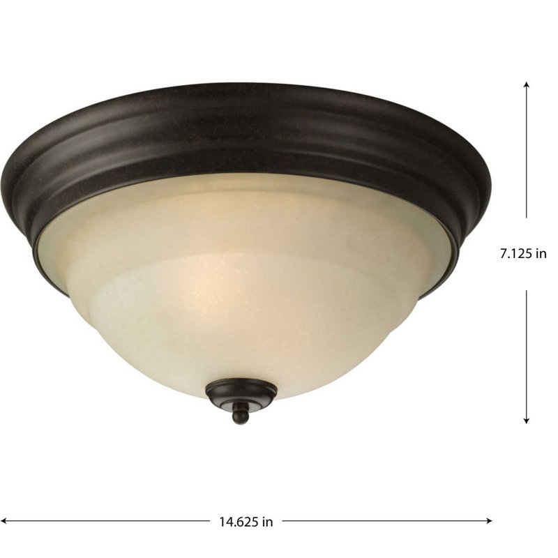 Lilly Glass Flush Mount