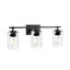 Abat-jour cylindrique en verre 1,6 po