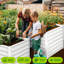 Upgraded-Quality Garden Planter Raised Bed with Open Base and Safe Edge, Outdoor Planter Box for Vegetables, Flowers and Plants, 6*3-122097894-122097896-122097899